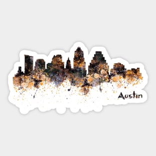 Austin Skyline Sticker